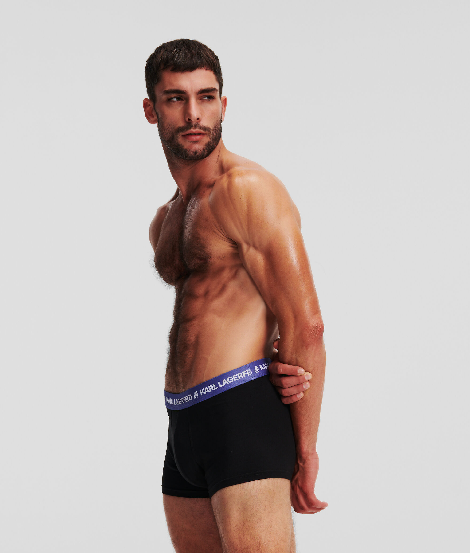 (image for) Top-Tier KARL LOGO TRUNKS - 3 PACK